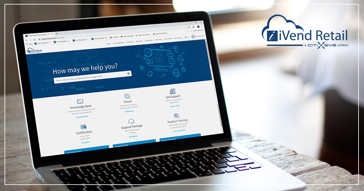 A new iVend Retail Support & Knowledge Portal is on the way